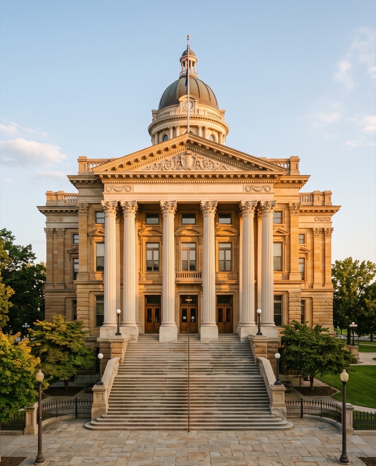 Colorado courthouse exterior